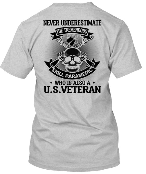Who Is Also A US Veteran T Shirt, I Love Veteran T Shirt