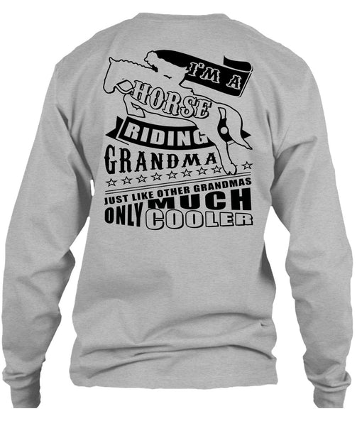 I'm a Horse Riding Grandma T Shirt, Sport T Shirt