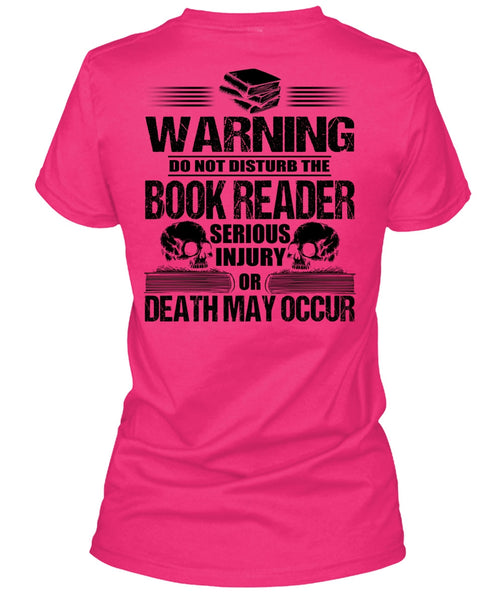 Book Reader Serious Injury T Shirt, I Love Book T Shirt