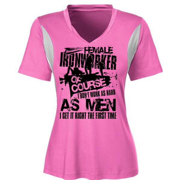 Female Ironworker T Shirt, I Love Ironworker T Shirt, Awesome T-Shirts