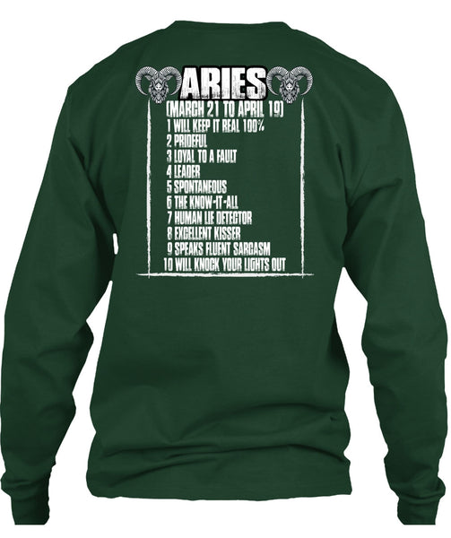Aries Will Knock Your Lights Out T Shirt, Being An Aries T Shirt