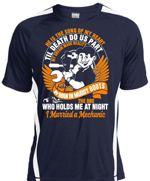 I Married A Mechanic T Shirt, He Is The Song T Shirt, Cool Shirt