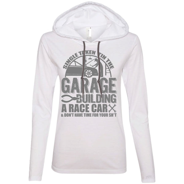 A black t-shirt with the shopify logo