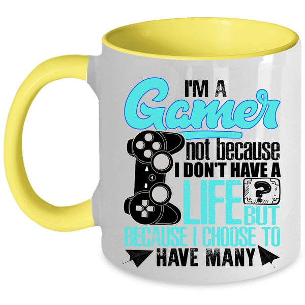 Best Gift For My Son Coffee Mug, I'm A Gamer Accent Mug