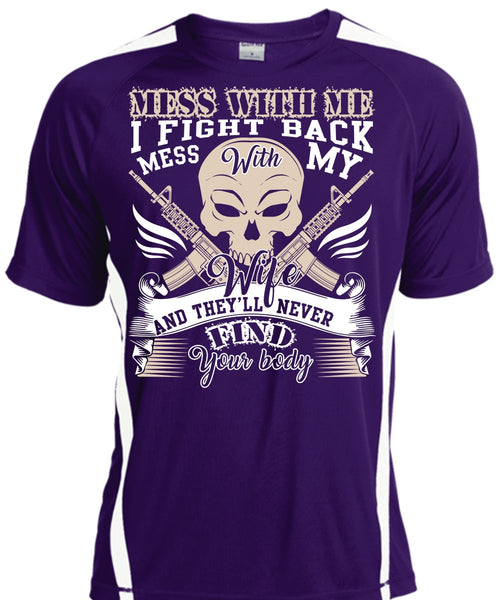 I Fight Back Mess With My Wife T Shirt, Find Your Body T Shirt, Cool Shirt