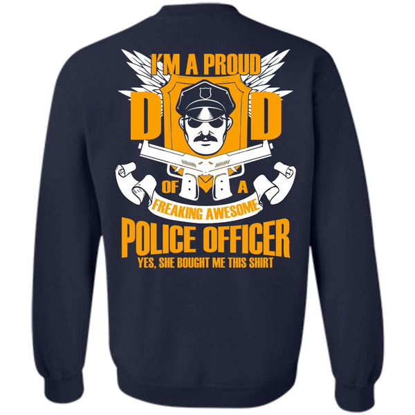 Freaking Awesome Police Officer T Shirt, I Love Police Sweatshirt