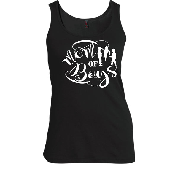 Mom Of Boys T Shirt, Coolest Mom Tank Top