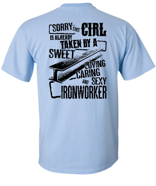 Loving Caring Ironworker T Shirt, I Love Ironworker T Shirt