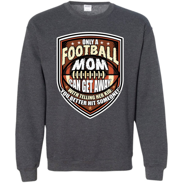 Coolest Football Mom T Shirt, Sporty Mom Sweatshirt