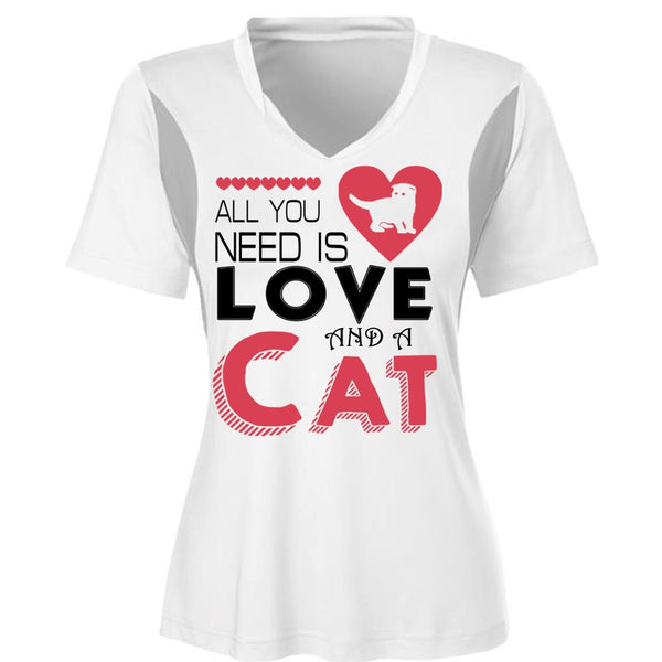 All You Need Is Love And A Cat T Shirt, I Love My Cat T Shirt, Cool Pets T Shirt