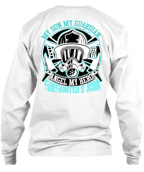 Firefighter's Mom T Shirt, I Love Firefighter T Shirt