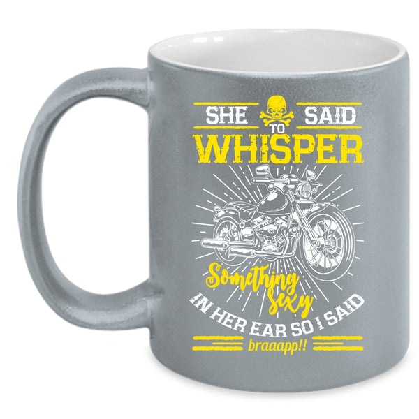 Awesome Biker Girls Coffee Mug, Cool Gift For My Daughter Coffee Cup