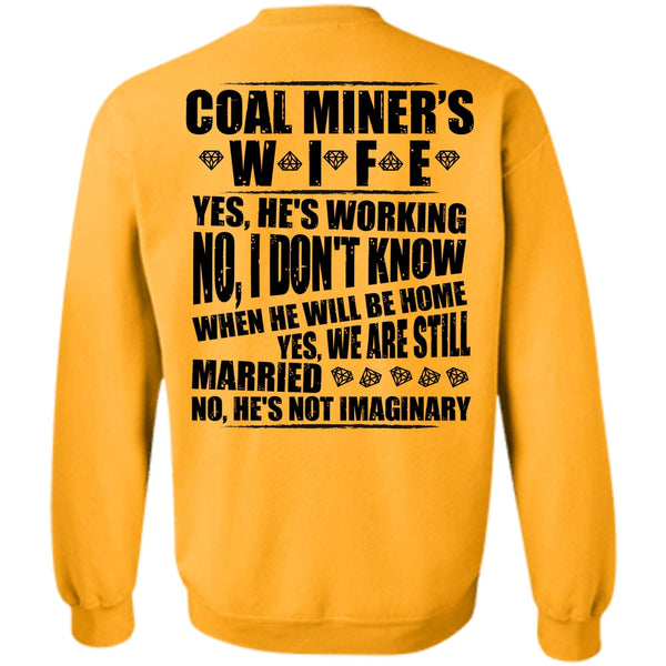 I Love Miner T Shirt, Coal Miner's Wife Sweatshirt