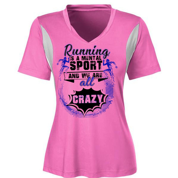 Running Is A Mental Sport T Shirt, Being A Runner T Shirt, Awesome T-Shirts