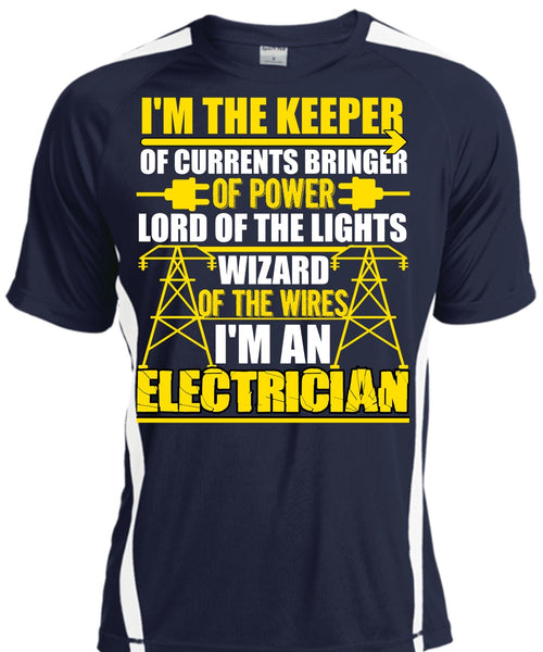I'm An Electrician T Shirt, Lord Of The Lights T Shirt, Cool Shirt