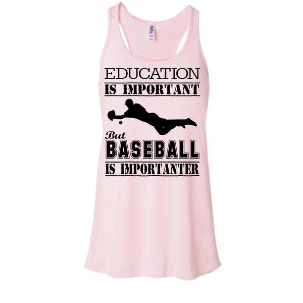 Education Is Important T Shirt, Cool Baseball Player T Shirt, Awesome t-shirts