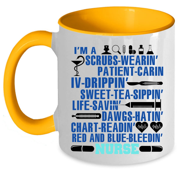 Funny Nurses Coffee Mug, I'm A Nurse Accent Mug