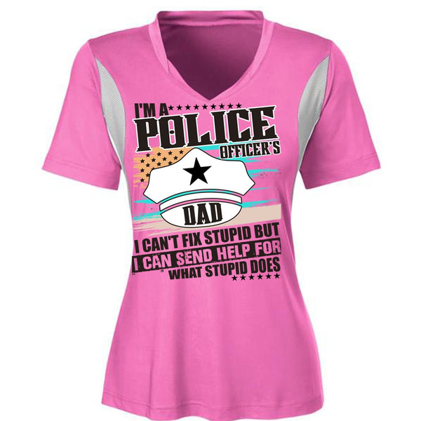 I'm A Police Officer's Dad T Shirt, I Love Police T Shirt, Awesome T-Shirts
