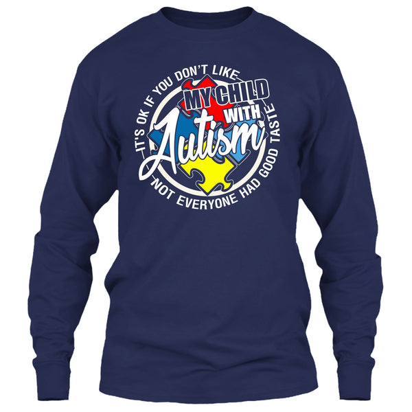 My Child With Autism T Shirt, I'm A Autism Mom T Shirt