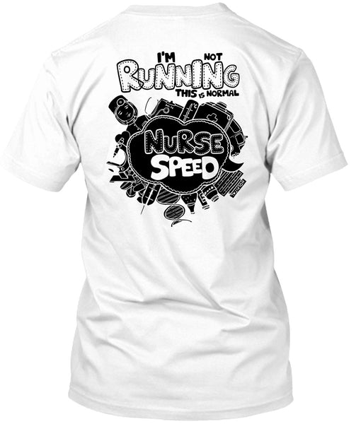 A black t-shirt with the shopify logo