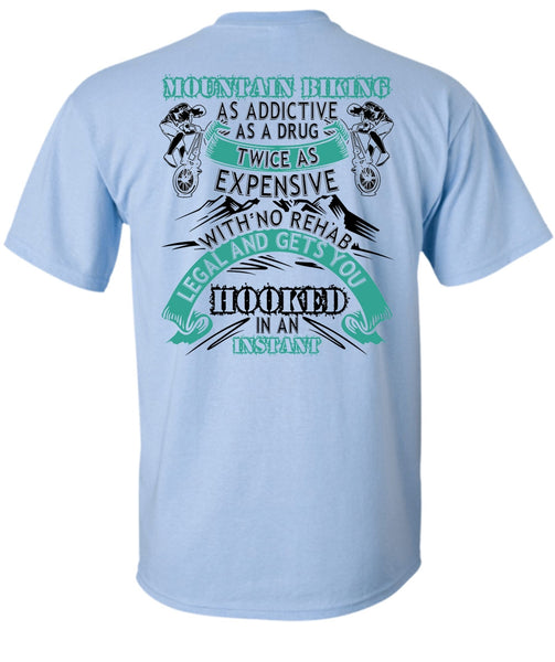 Mountain Biking T Shirt, I Love Biker T Shirt