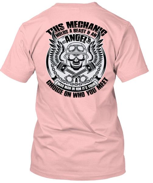 This Mechanic Holds A Beast T Shirt, I Love Mechanic T Shirt