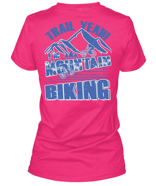 I'm Mountain Biking T Shirt, I Love Biking T Shirt