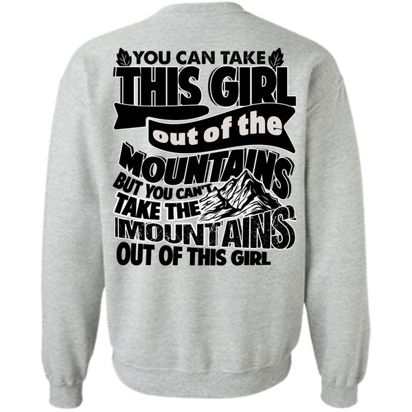 I Love Hiking T Shirt, Mountains Out Of This Girl Sweatshirt