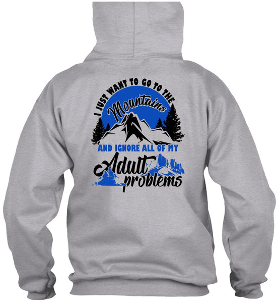 I Just Want To Go To The Mountains T Shirt, I Love Hiking T Shirt