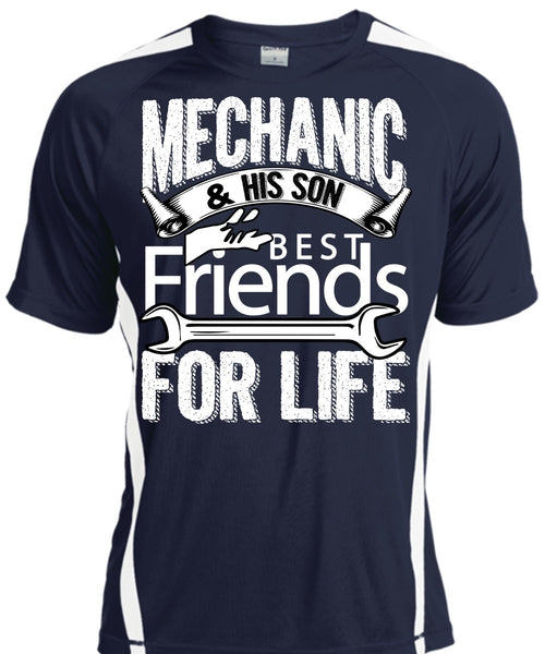 Mechanic And His Son Best Friends For Life T Shirt, Being A Mechanic T Shirt, Cool Shirt