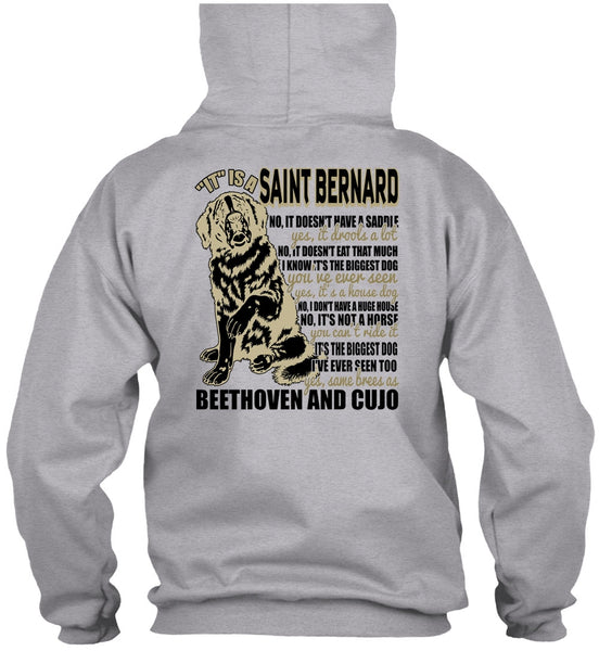 It Is A Saint Bernard T Shirt, I Love My Dog T Shirt