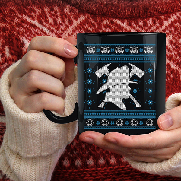 Cool Firefighter Coffee Mug, Christmas Gift For Fireman Coffee Cup