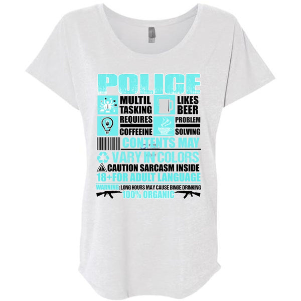 Police Multitasking T Shirt, I Love Police T Shirt, Awesome T-Shirts
