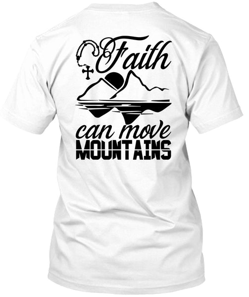 A black t-shirt with the shopify logo