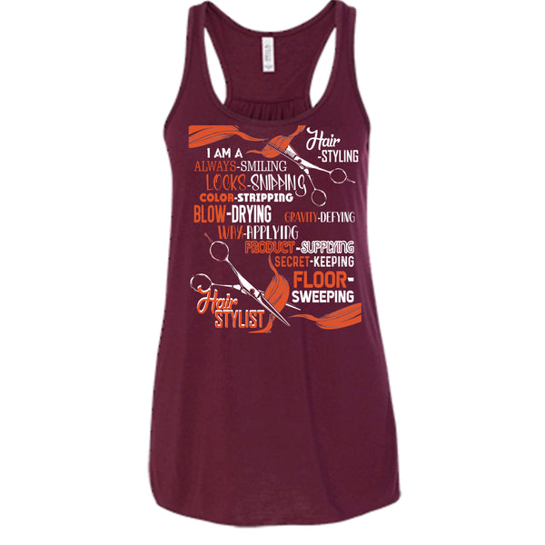 I'm A Hair-Styling T Shirt, I'm A Hair Stylist' Tank Top