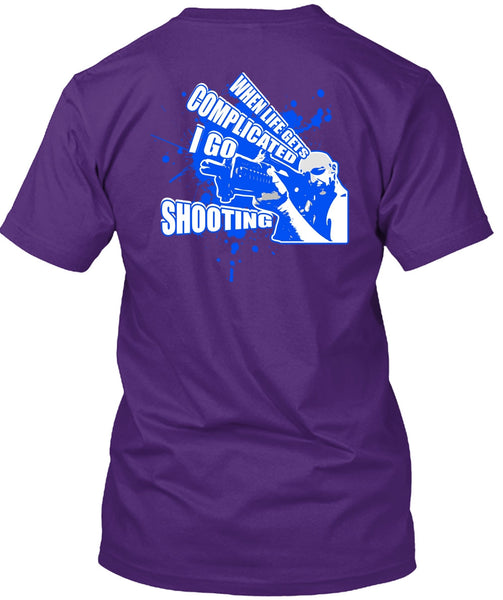 I Go Shooting T Shirt, Being A Hunter T Shirt