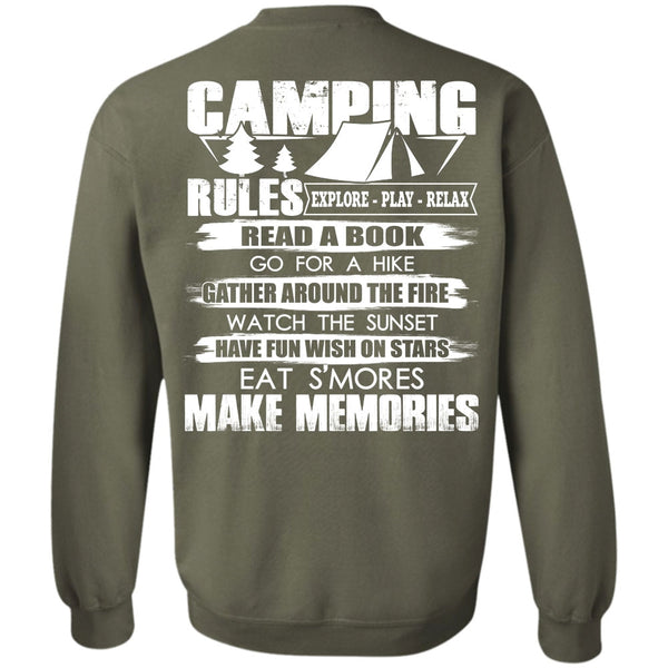 Make Memories T Shirt, I Love Camping Sweatshirt