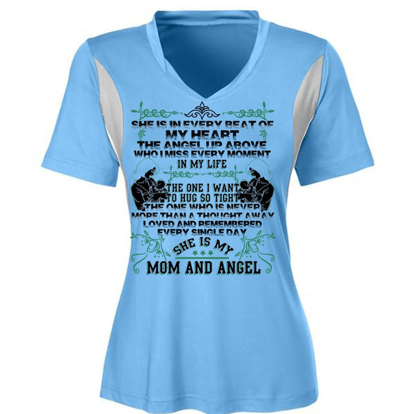 She Is My Mom And Angel T Shirt, Being A Mom T Shirt, Awesome T-Shirts