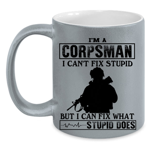 Cool Gift For Corpsman Coffee Mug, I'm A Corpsman Accent Mug