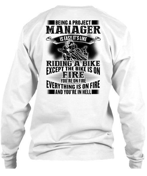 Being A Project Manager T Shirt, I Love Manager T Shirt