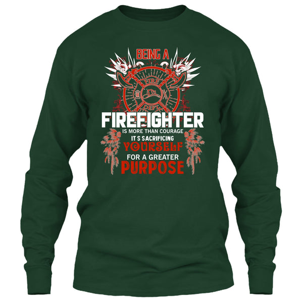 Being A Firefighter T Shirt, Coolest Firefighter T Shirt