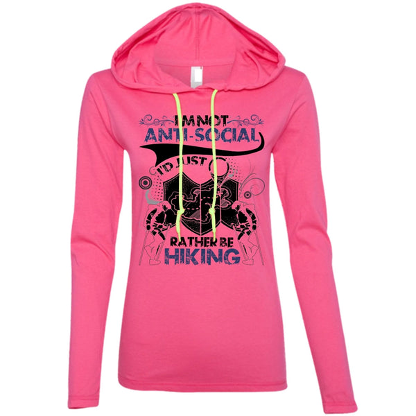 I'd Just Rather Be Hiking T Shirt, I Love Hiking T Shirt, Awesome T-Shirts