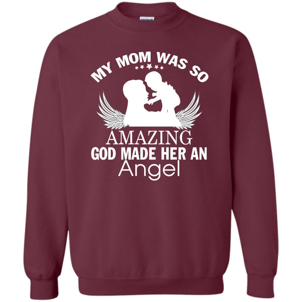 Dog Made Her And Angel T Shirt, Gift For Mom Sweatshirt