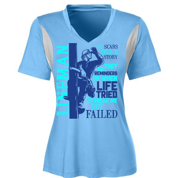 Lineman My Scars Tell A Story T Shirt, I Love Lineman T Shirt, Awesome T-Shirts