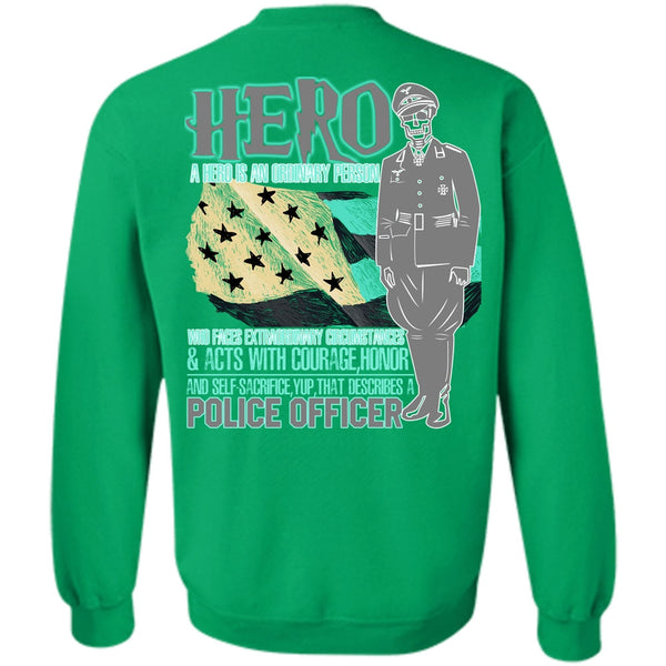 I Love Police T Shirt, Police Officer Sweatshirt