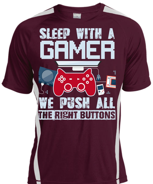 Sleep With A Gamer T Shirt, Being A Gamer T Shirt, Cool Shirt