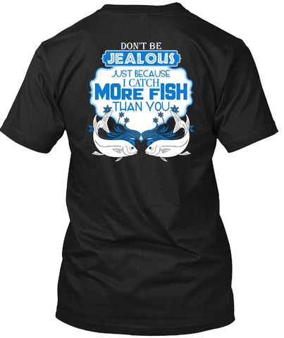 A black t-shirt with the shopify logo