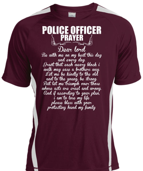 Police Officer Prayer T Shirt, Being A Police T Shirt, Cool Shirt