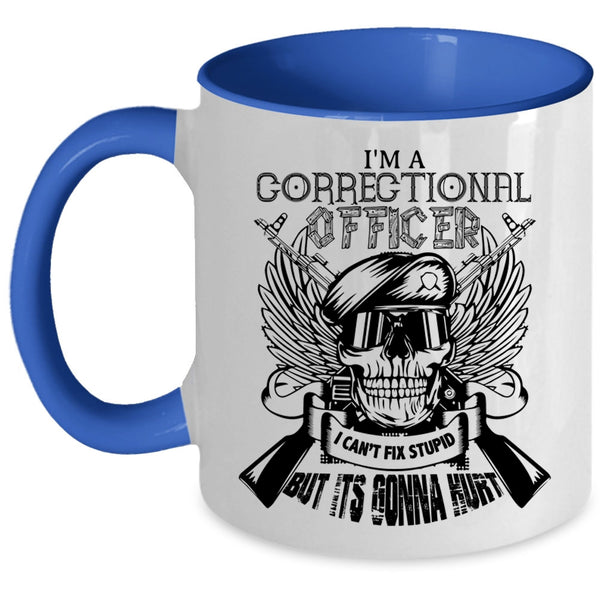 Cool Correctional Officer Coffee Mug, I'm A Correctional Officer Accent Mug