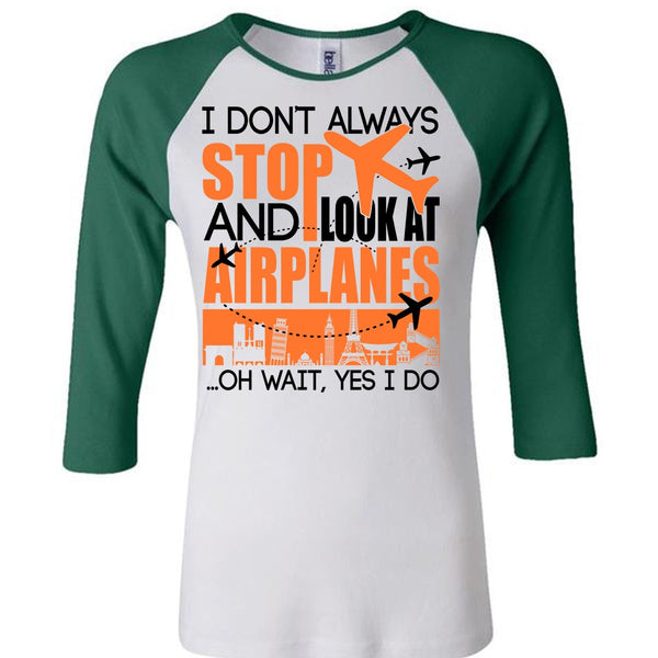 Look At Airplanes T Shirt, I Love Aiplanes T Shirt, Awesome T-Shirts